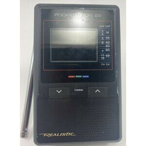 Realistic PocketVision 22 Mod 16-159A w/ Power Cord 2